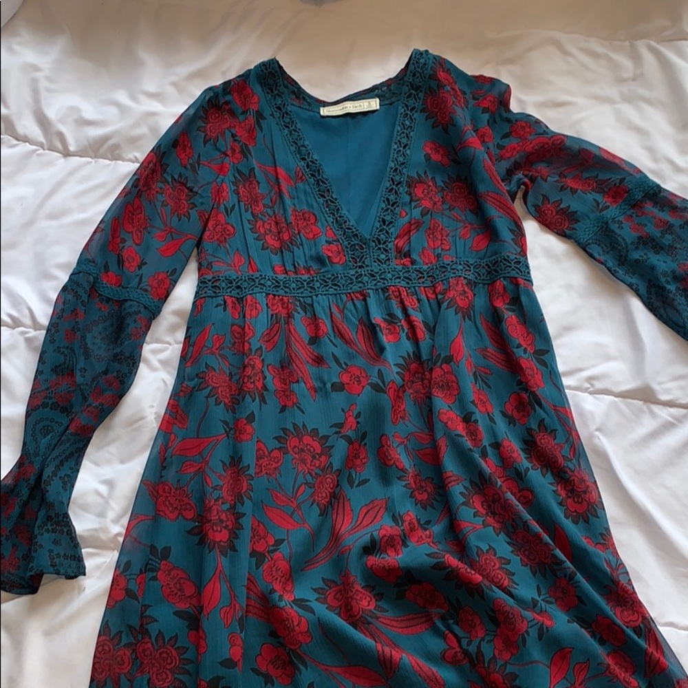 Abercrombie and Fitch long sleeve mini dress.